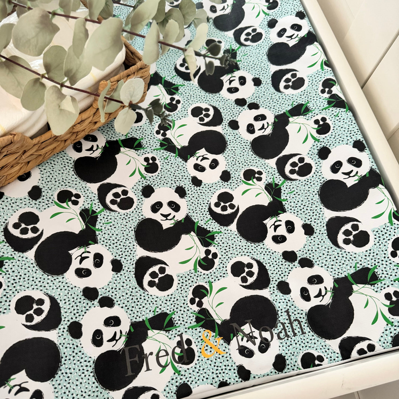 Panda Changing Mat-Changing mat-Fred & Noah-Yes Bebe