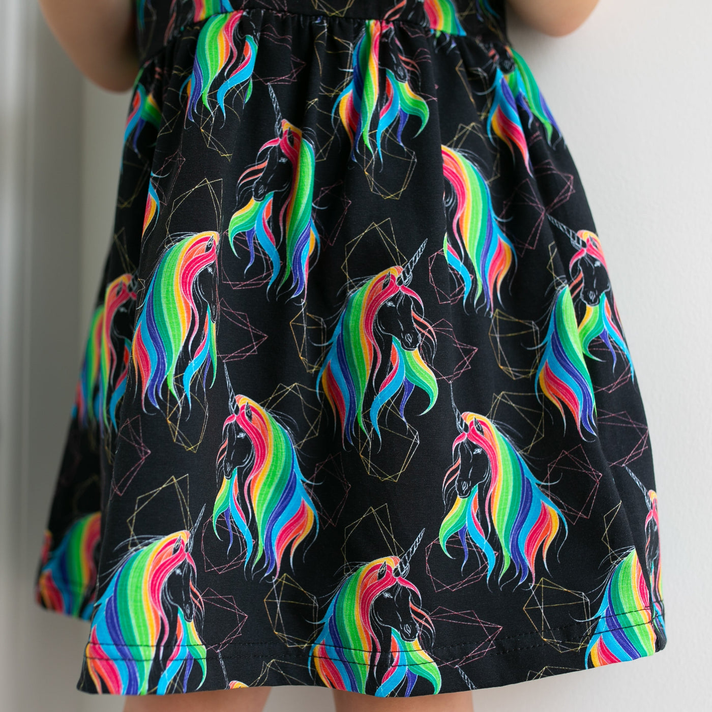 Rainbow Unicorn Dress-Fred & Noah-Yes Bebe