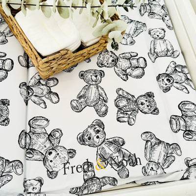 Teddy Bear Changing Mat-Changing mat-Fred & Noah-Standard changing mat-Yes Bebe