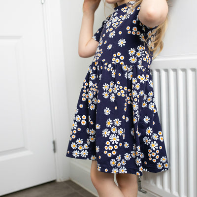 The Daisy Print Dress-Dresses-Fred & Noah-Yes Bebe