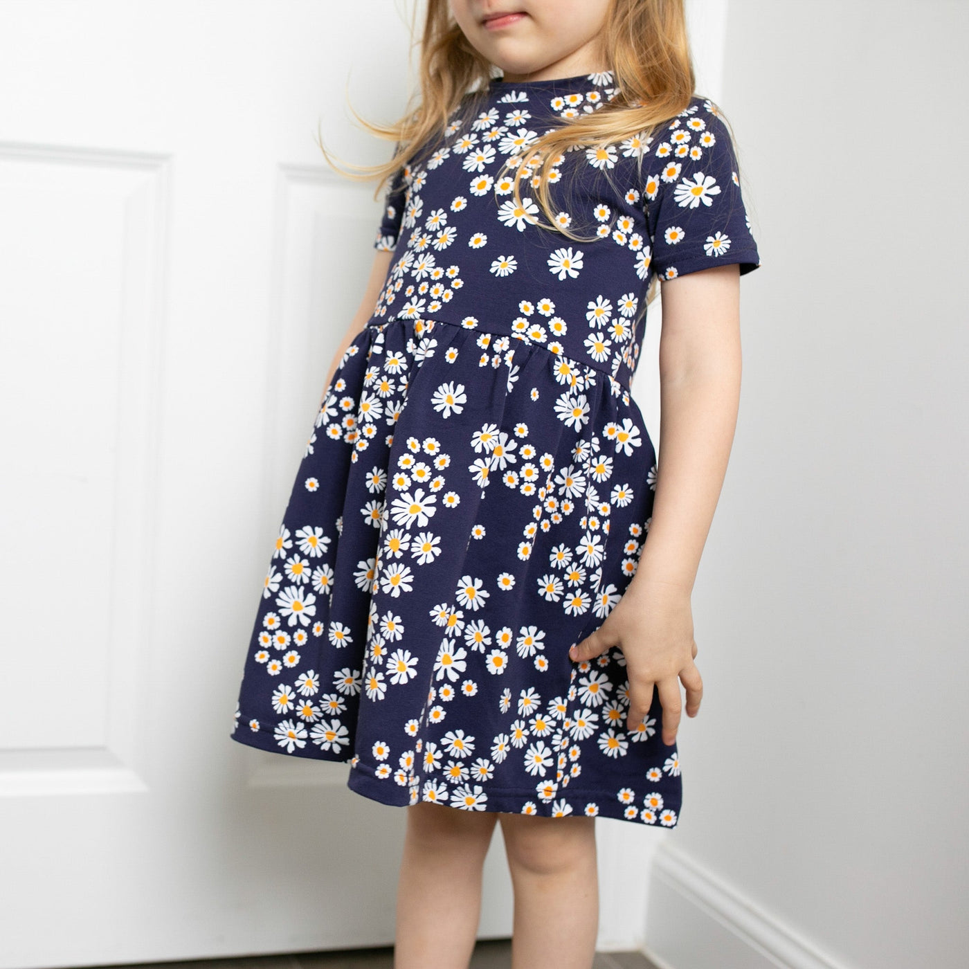 The Daisy Print Dress-Dresses-Fred & Noah-Yes Bebe