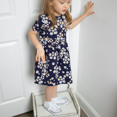 The Daisy Print Dress-Dresses-Fred & Noah-Yes Bebe