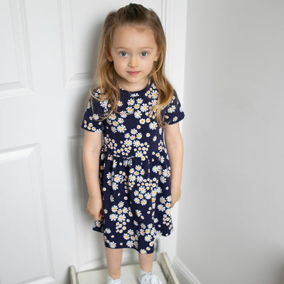 The Daisy Print Dress-Dresses-Fred & Noah-Yes Bebe