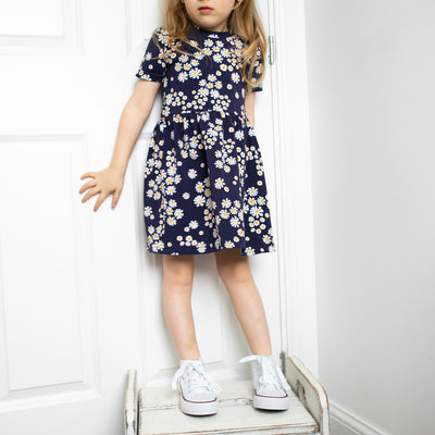 The Daisy Print Dress-Dresses-Fred & Noah-Yes Bebe