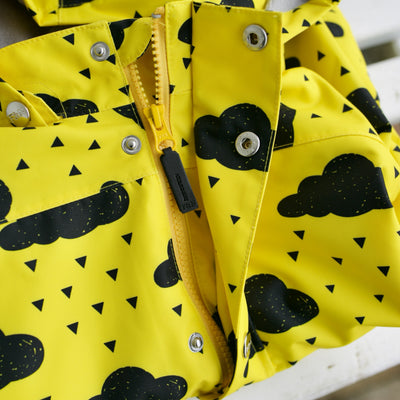 Yellow Cloud Raincoat 0-9 Years-Coats & Jackets-Fred & Noah-Yes Bebe