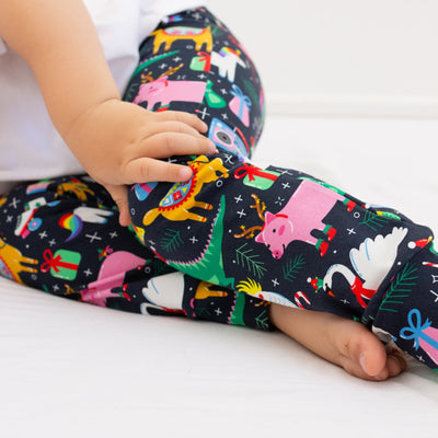 COMING SOON Christmas Party Animal Leggings-Leggings-Fredandnoah-Yes Bebe