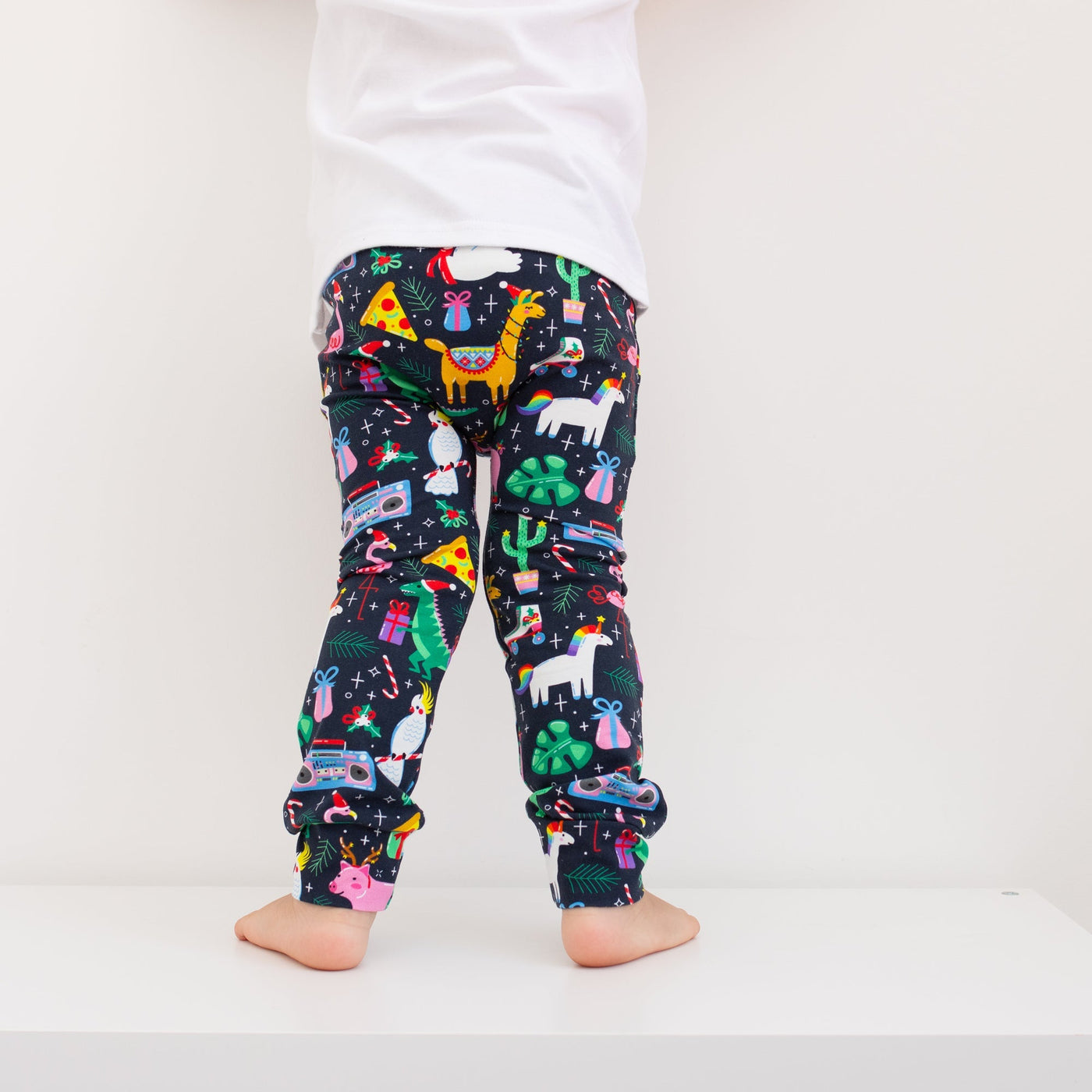 COMING SOON Christmas Party Animal Leggings-Leggings-Fredandnoah-Yes Bebe