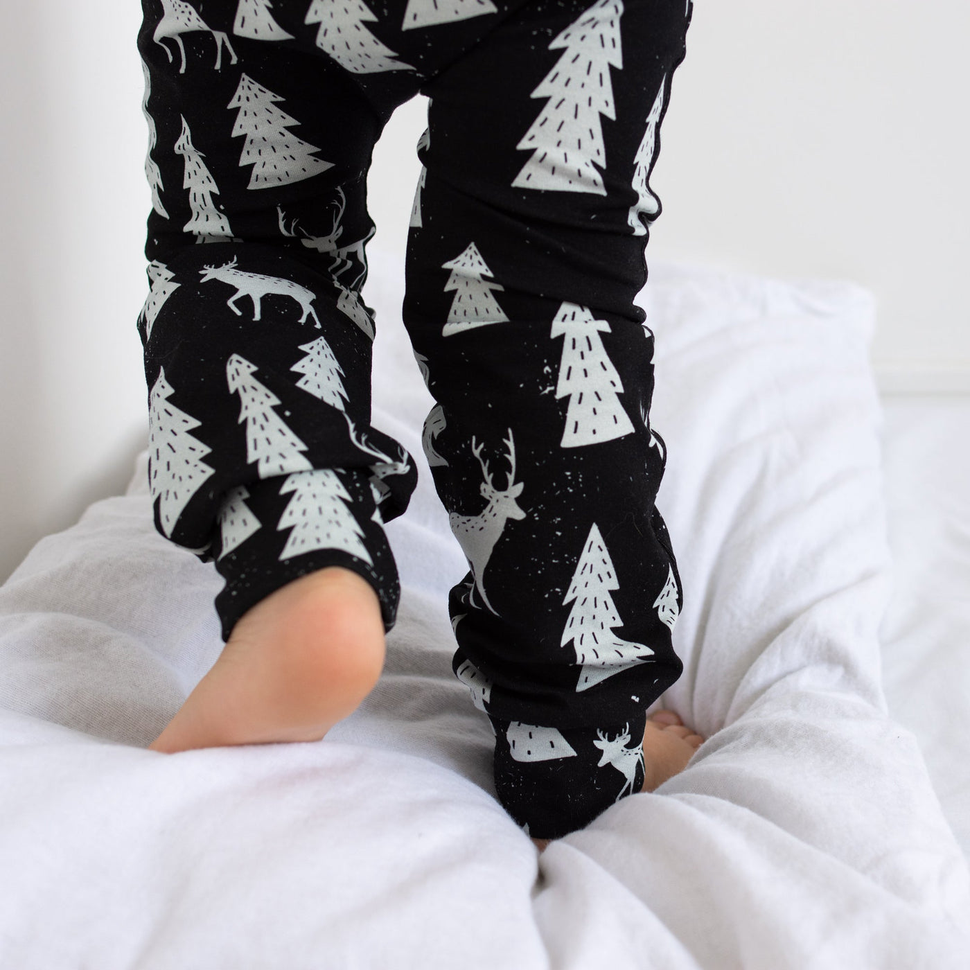 COMING SOON Festive Forest Leggings-Leggings-Fredandnoah-Yes Bebe