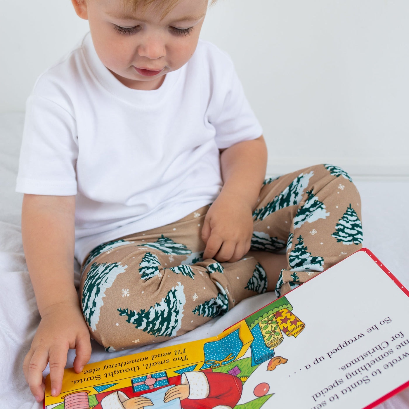 COMING SOON Snowy Trees Printed Leggings-Leggings-Fredandnoah-Yes Bebe