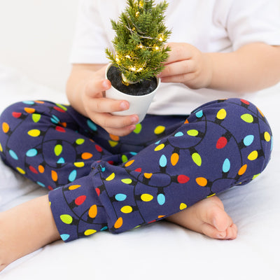 COMING SOON Tree Lights Leggings-Leggings-Fredandnoah-Yes Bebe