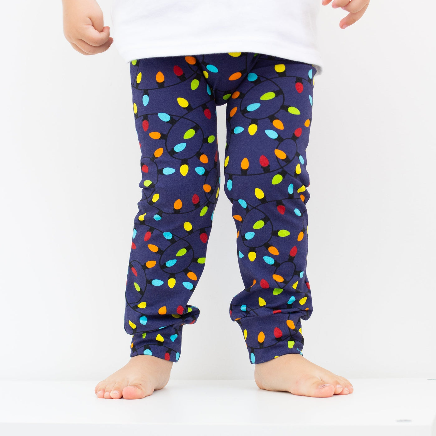 COMING SOON Tree Lights Leggings-Leggings-Fredandnoah-Yes Bebe