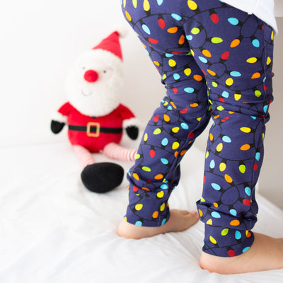 COMING SOON Tree Lights Leggings-Leggings-Fredandnoah-Yes Bebe