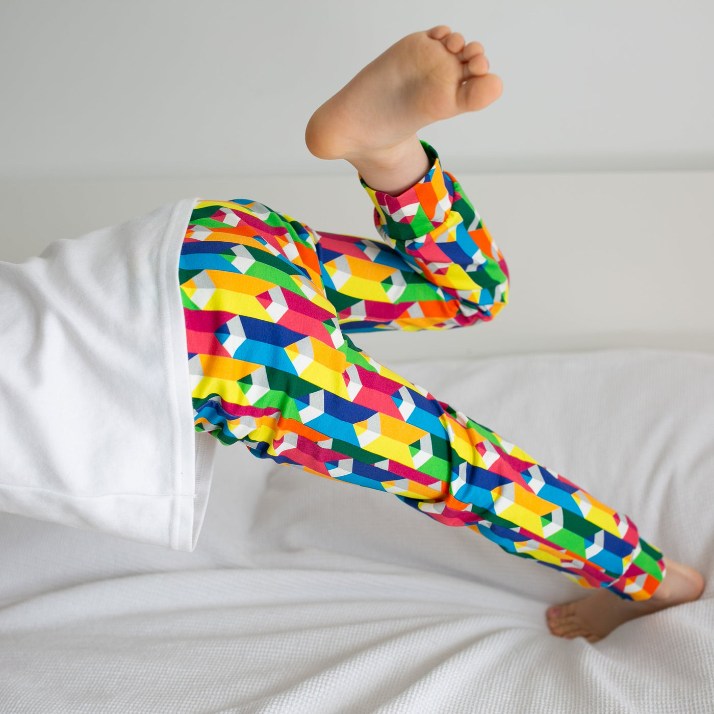 Colouring Pencil Leggings 0-6 Years-Leggings-Fredandnoah-0-6 M-Yes Bebe