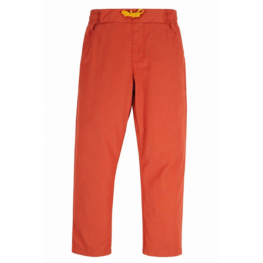 Everywhere Trousers - Falun Red-Trousers-Frugi-Yes Bebe