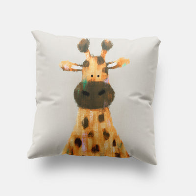 Safari Giraffe Nursery Cushion Cover