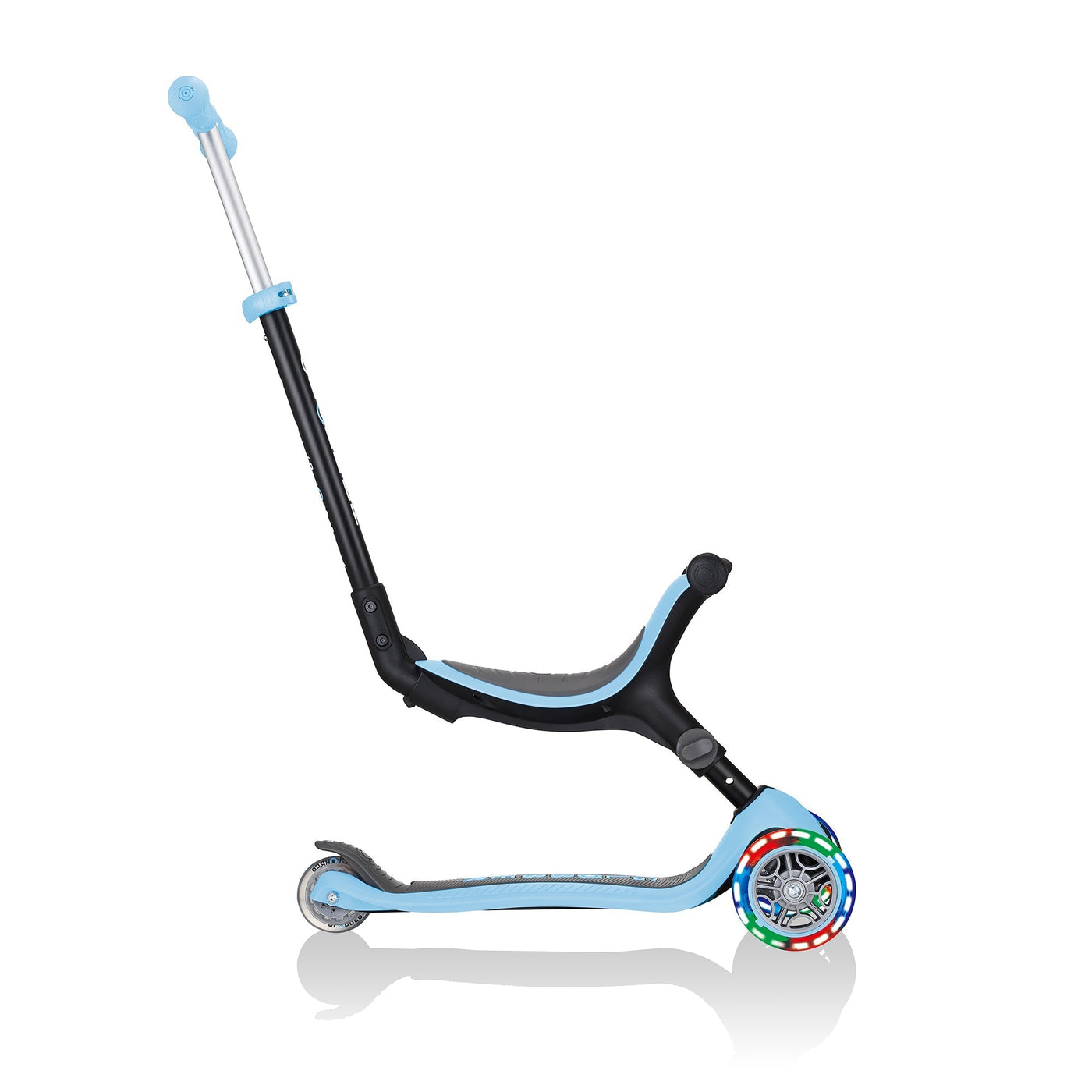 Go Up Foldable Lights 3-in-1 Scooter with 3 Wheels