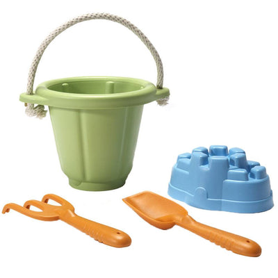 Sand Play Set (Green)-Green Toys-Yes Bebe