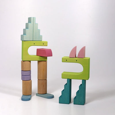 Cloud Play Building World-Wooden Building Sets-Grimm's-Yes Bebe