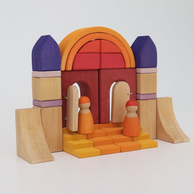 Desert Sand Building World-Wooden Building Sets-Grimm's-Yes Bebe