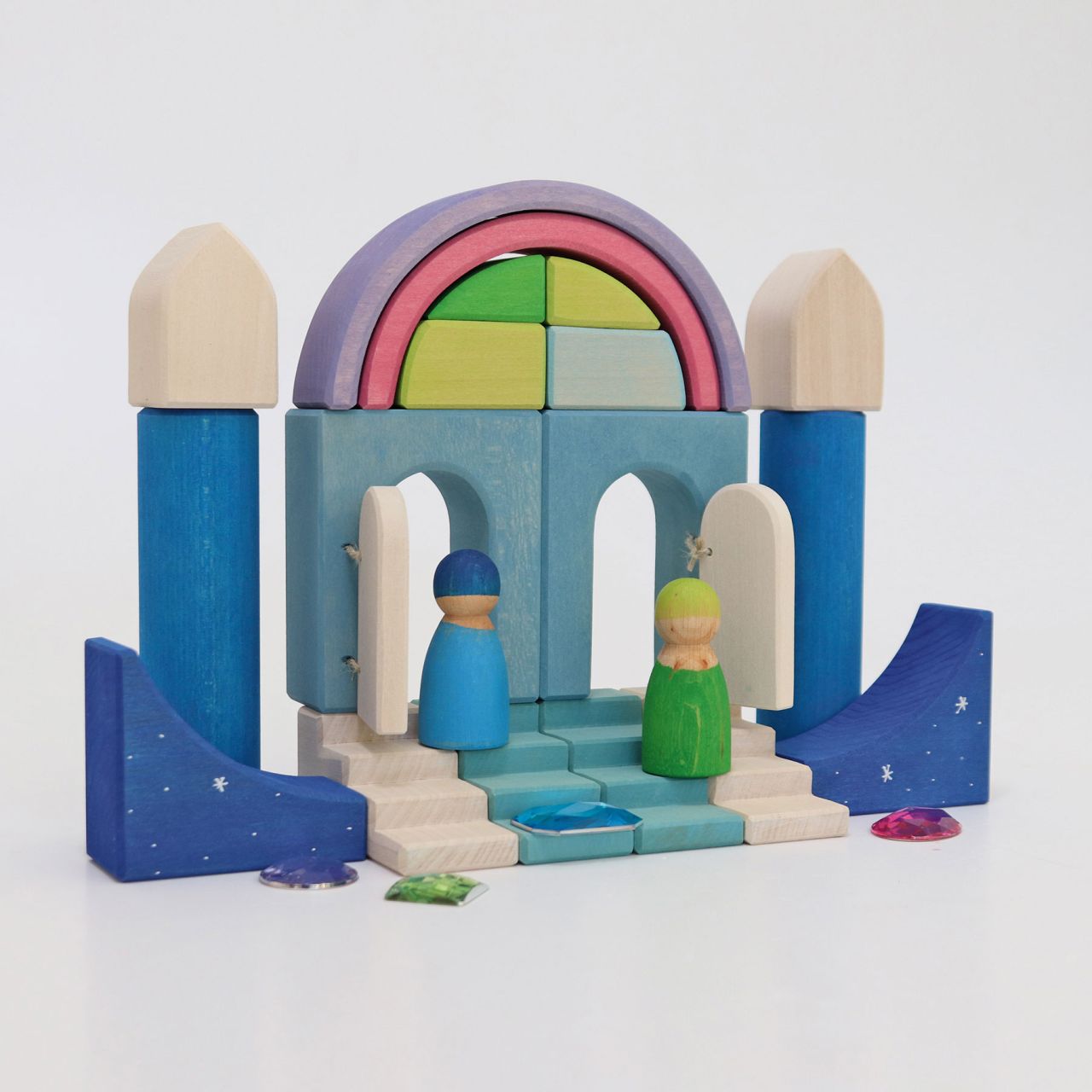 Polar Light Building World-Wooden Building Sets-Grimm's-Yes Bebe