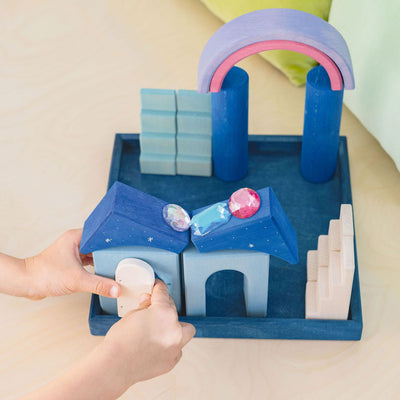 Polar Light Building World-Wooden Building Sets-Grimm's-Yes Bebe