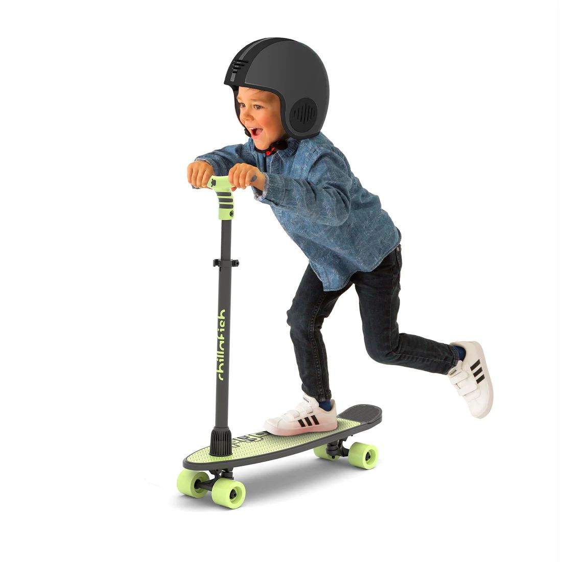 Skatieskootie 2 in 1 Skateboard and Scooter - Pistachio