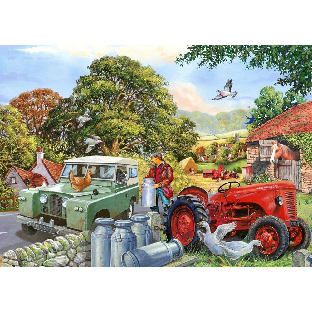 Bob & His Dog - Big 500 Piece Jigsaw Puzzle