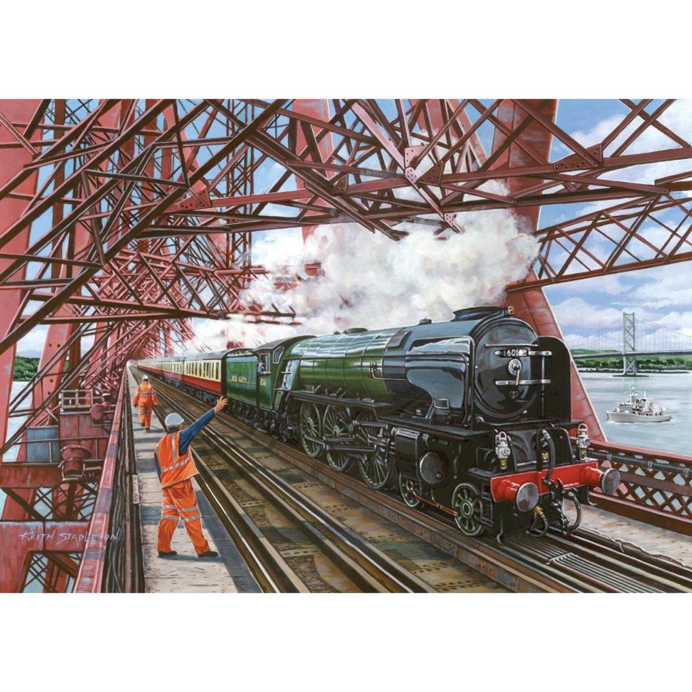 Crossing The Forth - Big 500 Piece Jigsaw Puzzle