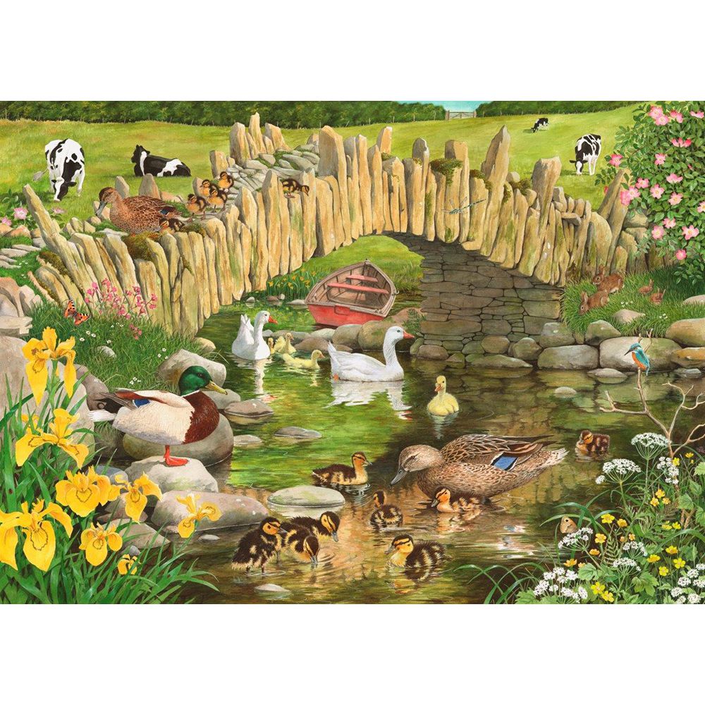 Duck, Duck, Goose - Big 250 Piece Jigsaw Puzzle