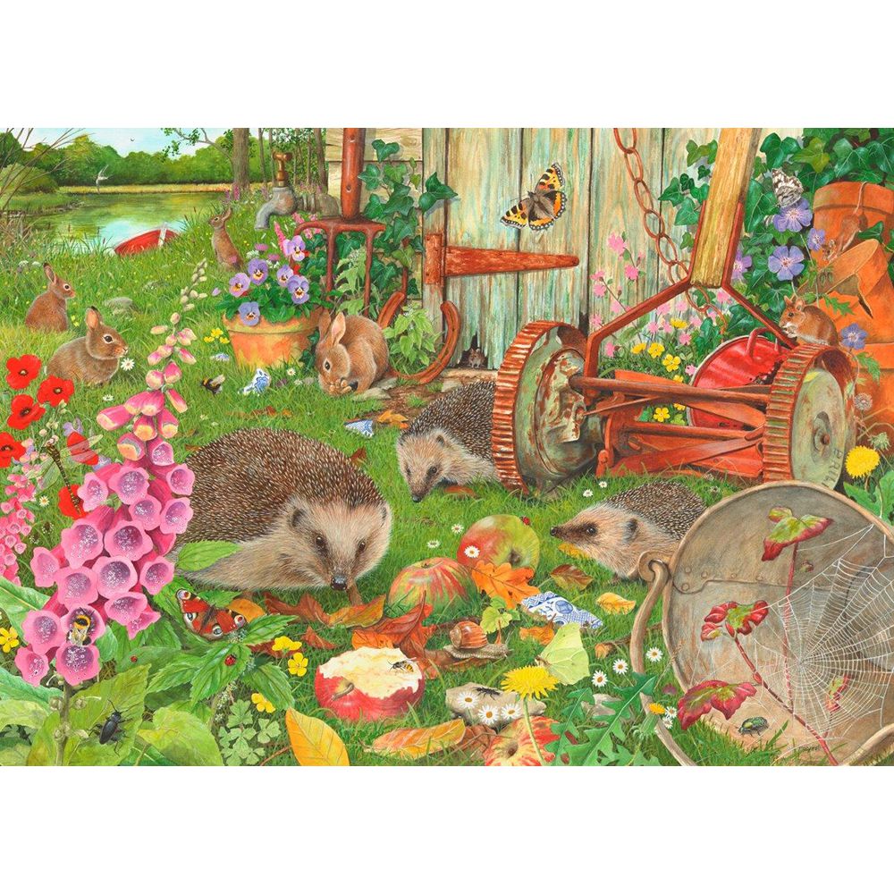 Bottom Of The Garden - 1000 Piece Jigsaw Puzzle