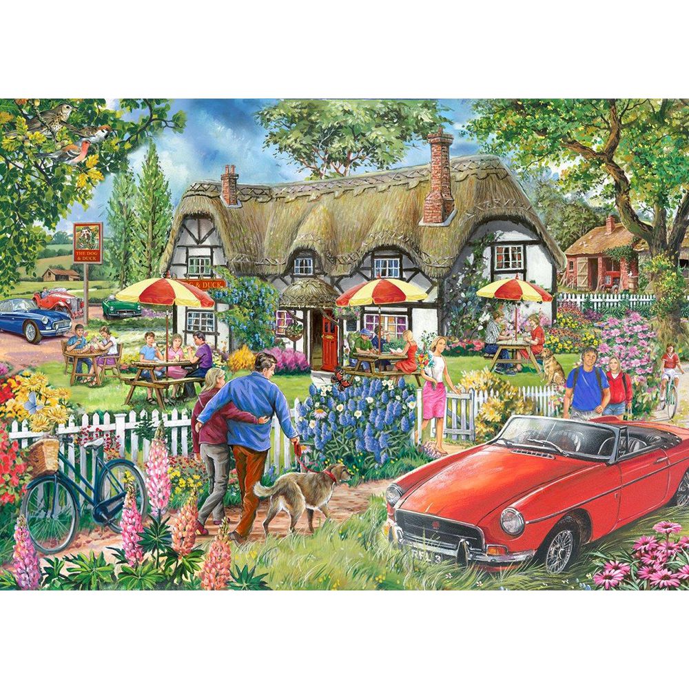 Country Pub - Big 500 Piece Jigsaw Puzzle