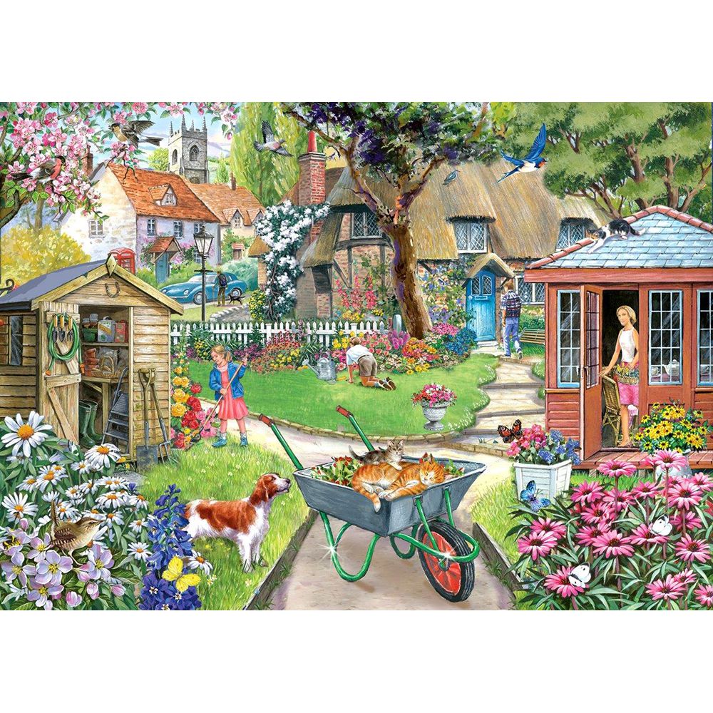 Bloomin' Lovely - Big 500 Piece Jigsaw Puzzle