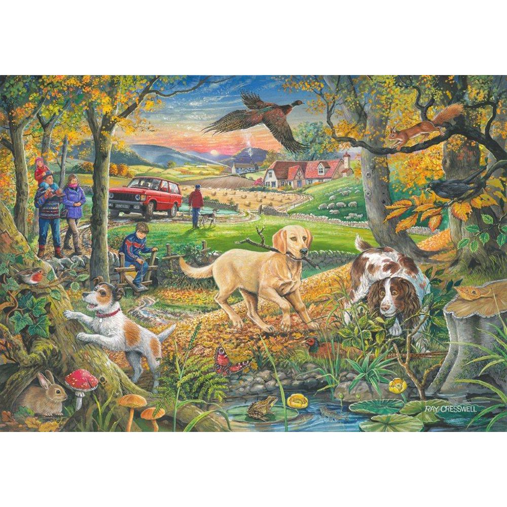 Catch Me If You Can - Big 500 Piece Jigsaw Puzzle