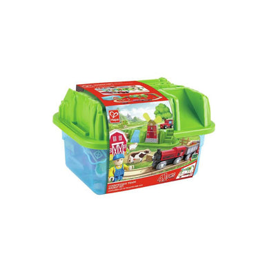 Countryside Train Bucket Set-Toy Train Sets-Hape-Yes Bebe