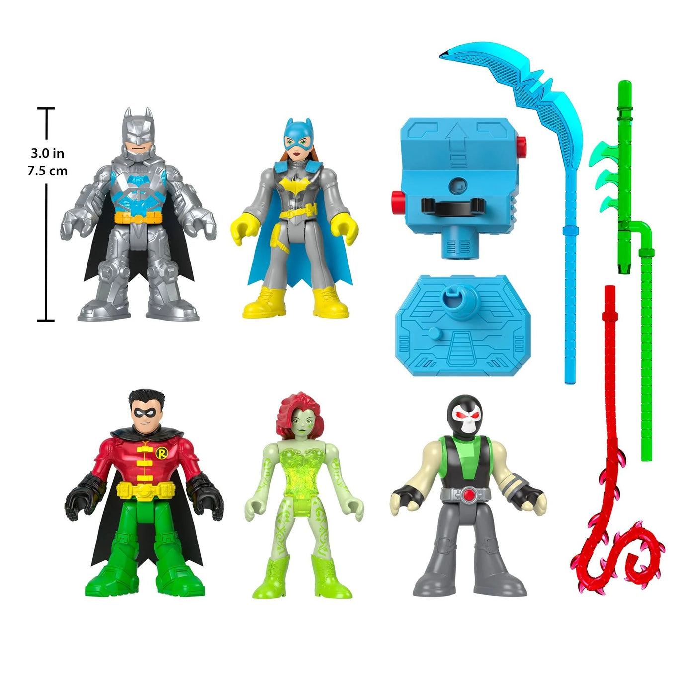 Fisher Price Imaginext DC Super Friends Battle Batman Multipack-Imaginext-Yes Bebe