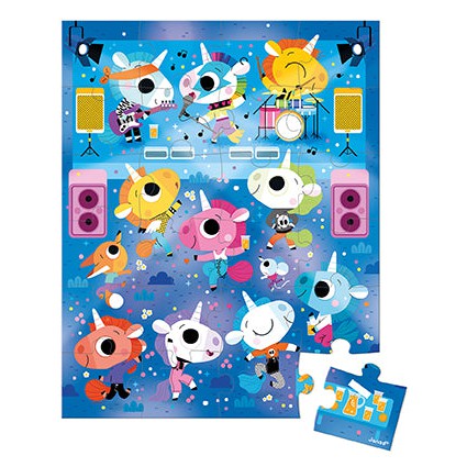 Unicorns Rock Concert Puzzle - 24 Pcs