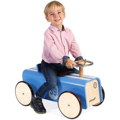 Wooden Ride on Car-Ride On Toys-Janod-Yes Bebe