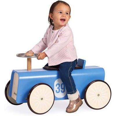 Wooden Ride on Car-Ride On Toys-Janod-Yes Bebe