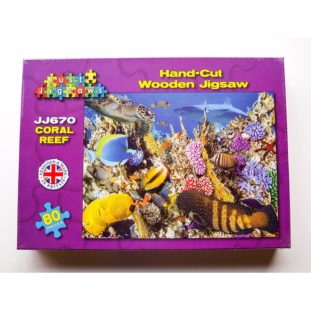 Coral Reef 24 Or 80 Pieces - Jj670-Just Jigsaws-Yes Bebe