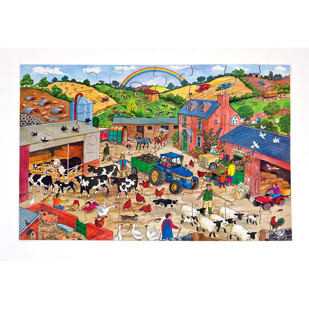 Floor Puzzle Farmyard - Jj029-Just Jigsaws-Yes Bebe