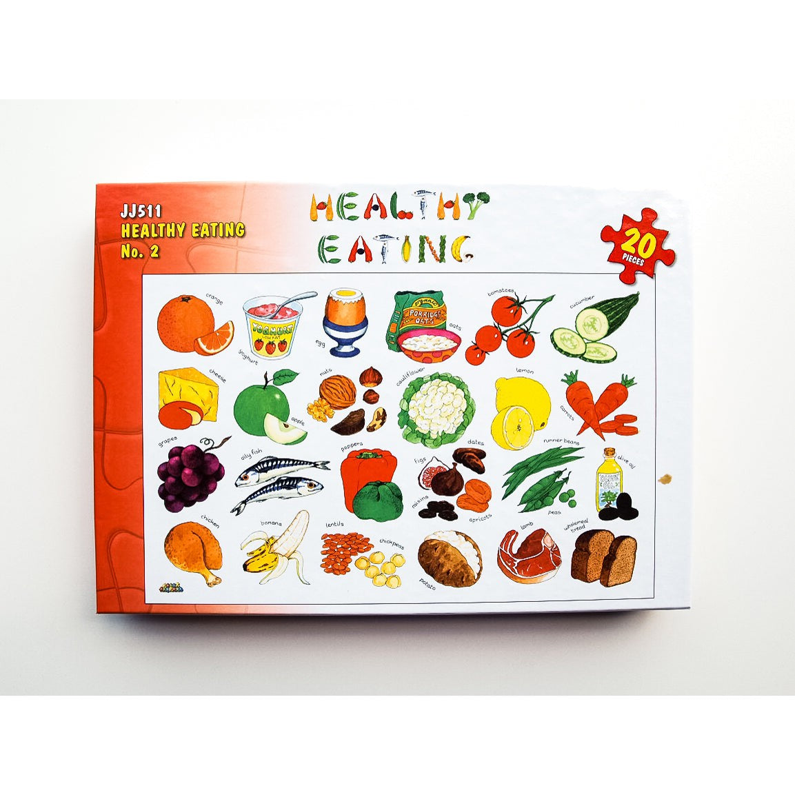 Healthy Eating 2 - Jj511-Just Jigsaws-Yes Bebe