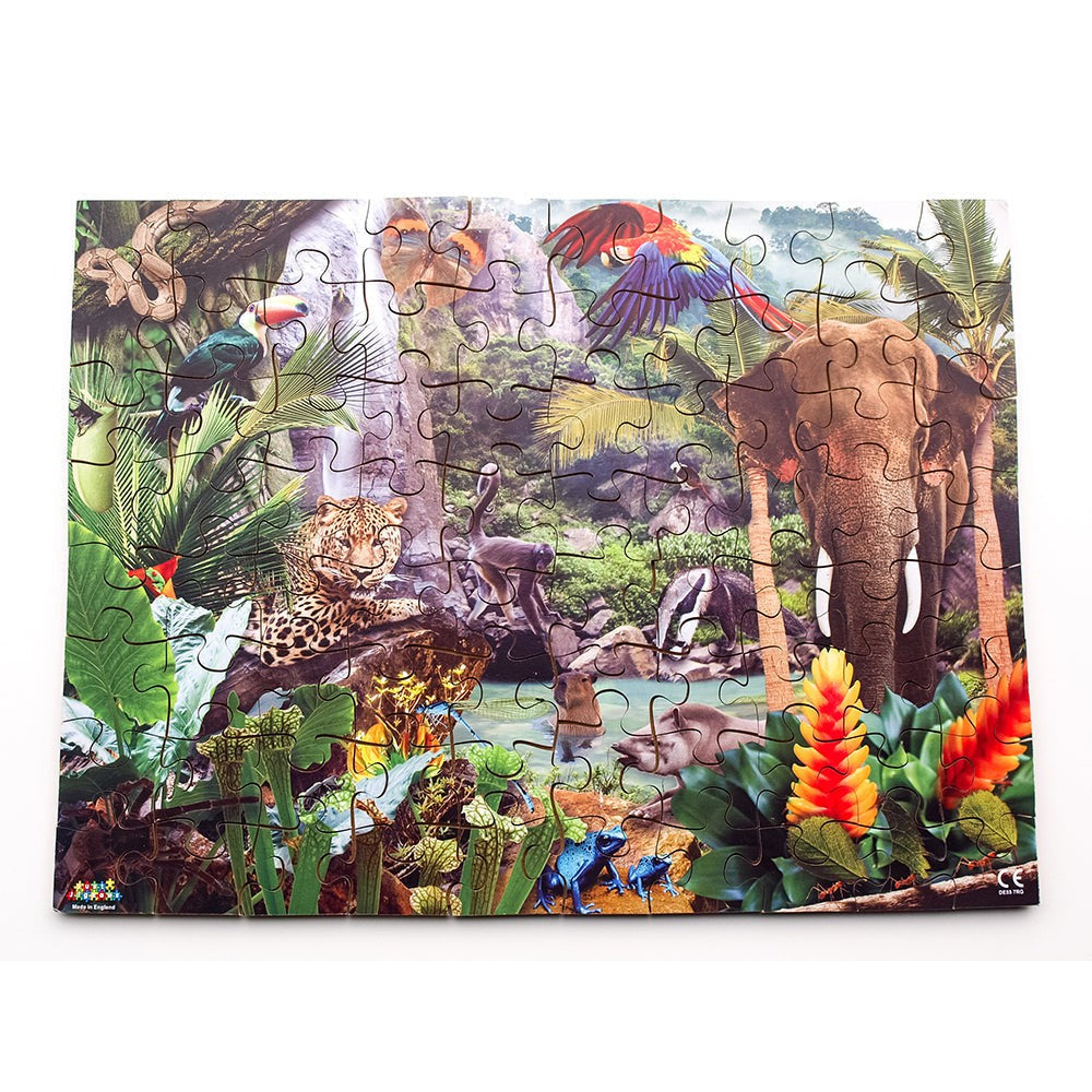 Rain Forest 24 Or 80 Pieces - Jj672-Just Jigsaws-Yes Bebe