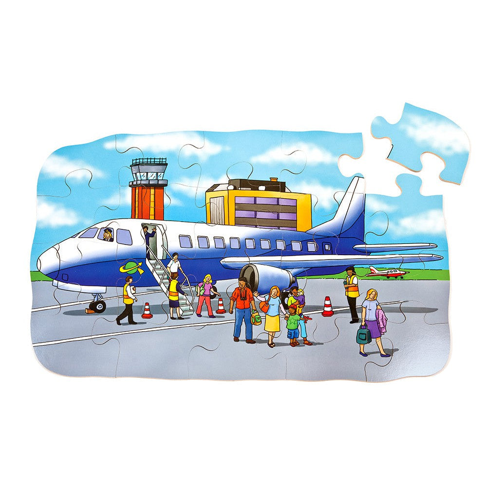 Shaped Floor Puzzle Plane - Jj573-Just Jigsaws-Yes Bebe