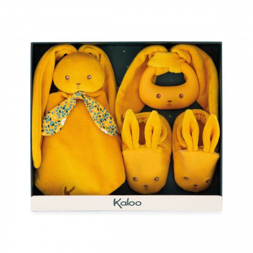 First Birth Gift Box - Ochre-Baby Gift Sets-Kaloo-Yes Bebe