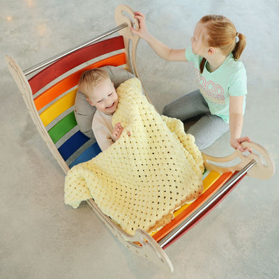 Folding Xxl Montessori Rocker-Rockers-KateHaa-Yes Bebe