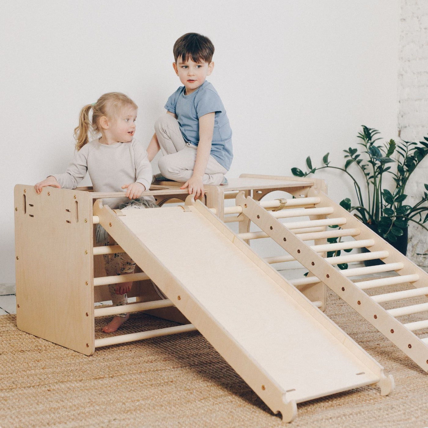 Montessori Climbing Cube Skylight-Activity Toys-KateHaa-Yes Bebe