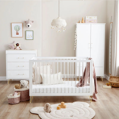 Kimi Acrylic 3 Piece Nursery Room Set