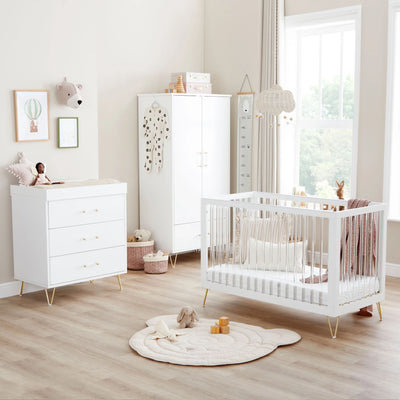 Kimi Acrylic 3 Piece Nursery Room Set