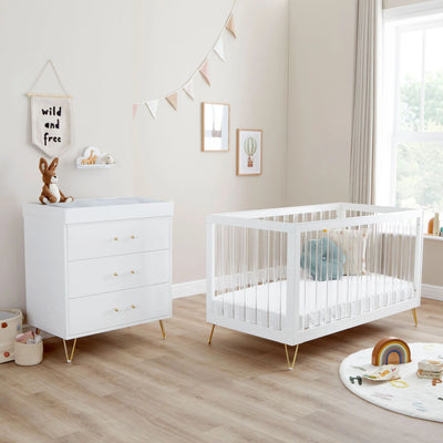 Kimi XL Acrylic 2 Piece Nursery Room Set