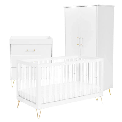 Kimi XL Acrylic 3 Piece Nursery Room Set